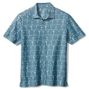 Tommy Bahama Teal Floral Button Down Shirt